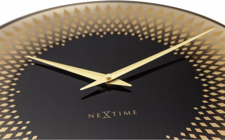 Actual product image Nextime Wall Clock Sahara copper (43 cm)
