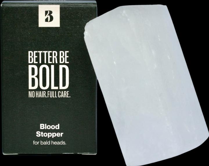 Immagine prodotto Better be bold Tappo di sangue per teste calve | Alaunstein (75 ml, Gel da barba)