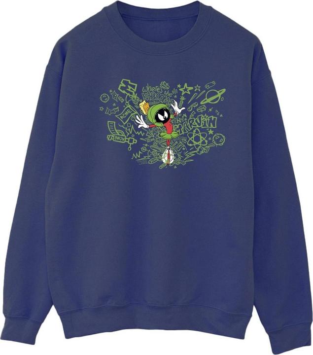 Image du produit Looney Tunes - Sweat ACME DOODLES MARVIN MARTIAN - Femme (XL)