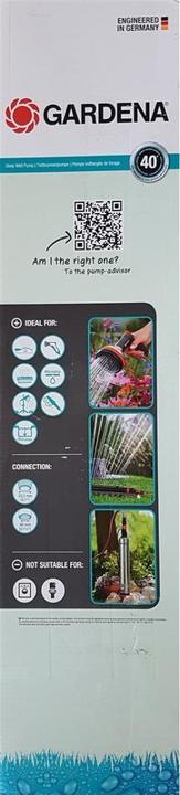 Produktbild Gardena 1489-20 Premium Tiefbrunnenpumpe 5500/5 inox (Durchlaufpumpe)