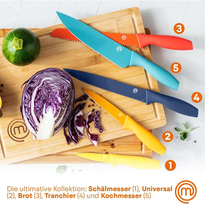 Immagine prodotto Masterchef 6-teiliges Messerblock-Set