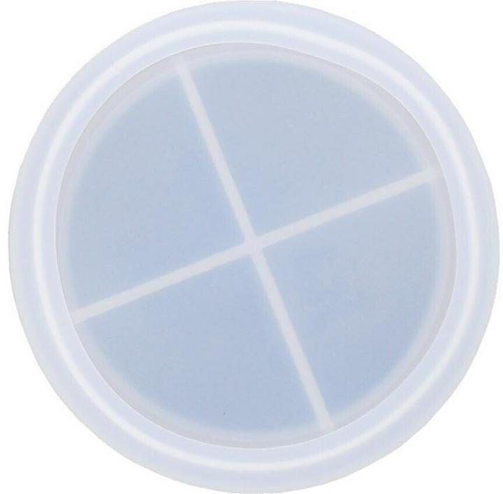Immagine prodotto Jesmonite Stampo sottobicchiere rotondo, Ø 10 cm x 1,5 cm