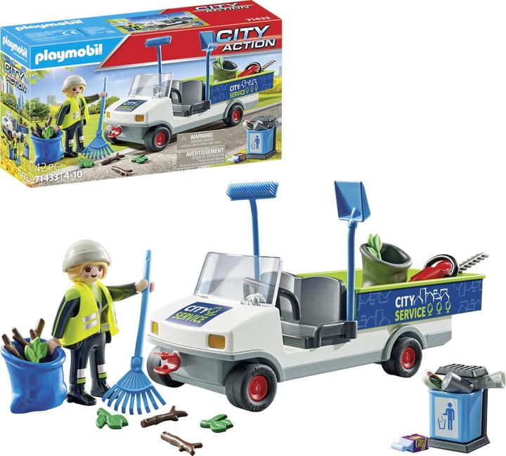 Immagine prodotto Playmobil 71433 Squadra di pulizia della città (71433, Playmobil Città d'azione)
