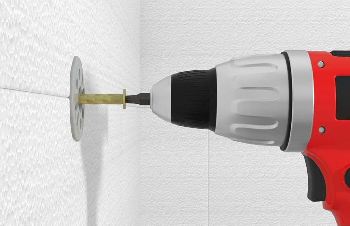 Image du produit Fischer Cheville pour enduit FIF-CS 8/120 (100 pcs)