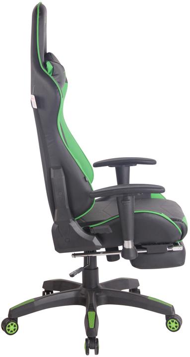 Immagine prodotto CLP Sedia da ufficio Turbo Racing con poggiapiedi, nero/verde