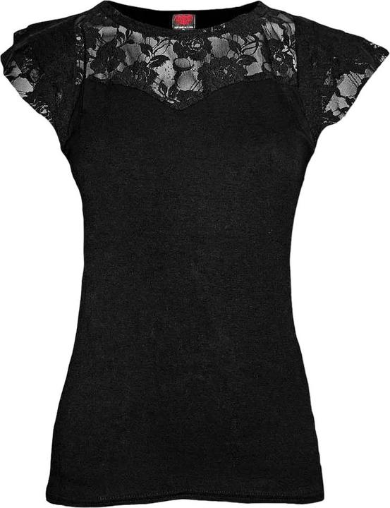 Immagine prodotto Spiral Gothic Elegance Top Dettaglio in Pizzo Donna (XL)