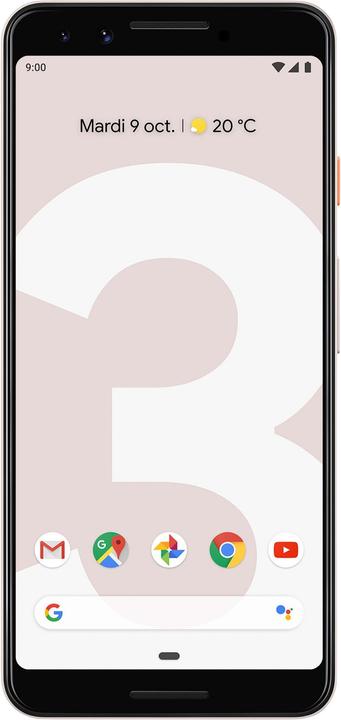 Google Pixel 3 (64 GB, Not Pink, 5.50", Single SIM, 12.20 Mpx, 4G)