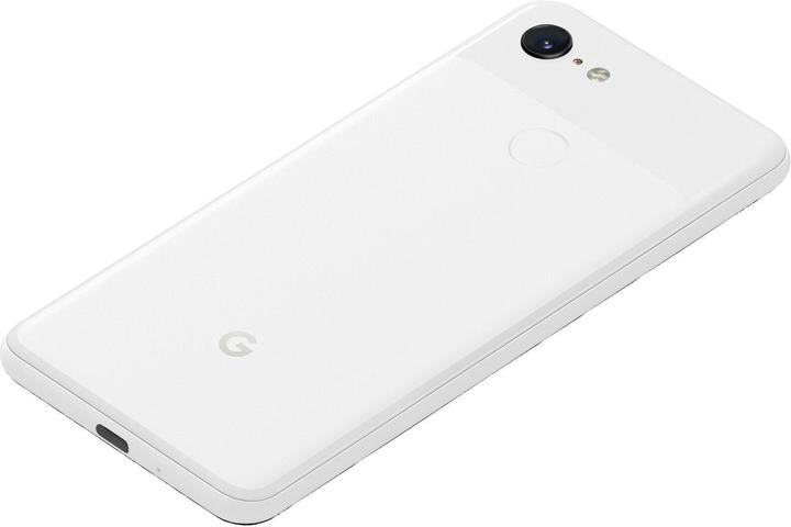 Produktbild Google Pixel 3 (64 GB, Clearly White, 5.50", Single SIM, 12.20 Mpx, 4G)