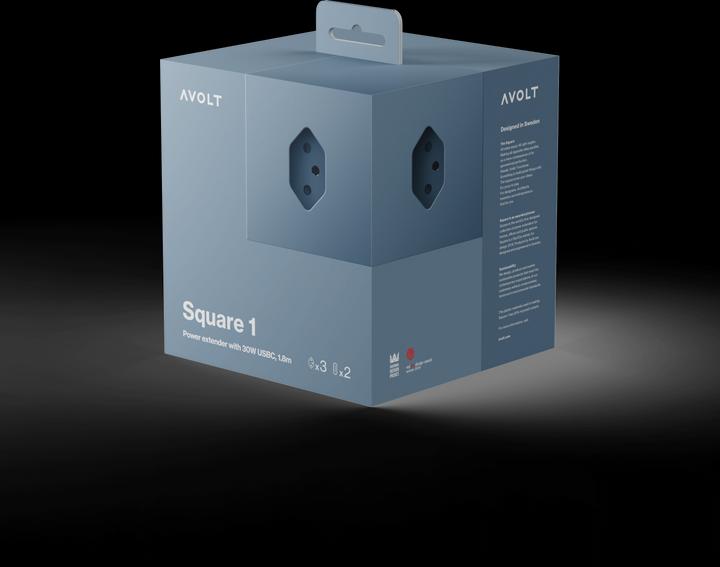 Produktbild Avolt Square 1 (5 x, USB-C, Typ 13, 1.80 m)