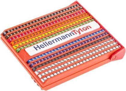 Actual product image HellermannTyton Cable Marker Cassette, 1.3-2.8mm OD