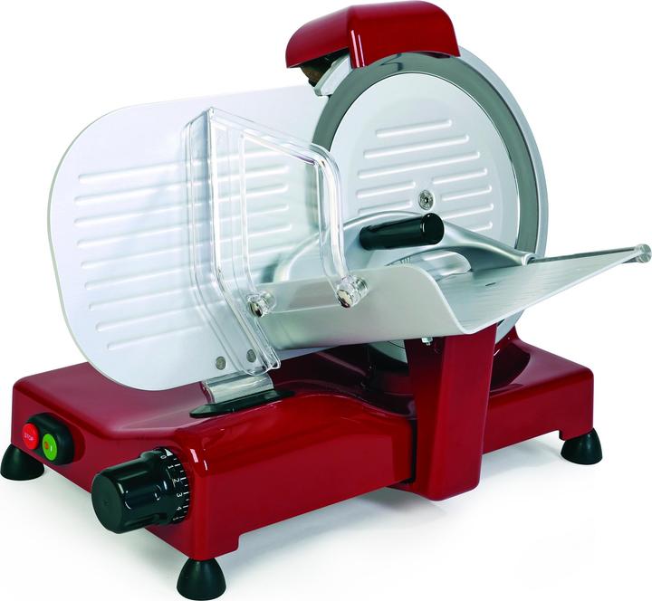 Actual product image RGV Vintage 250 Electric Slicer 140 W Aluminium, Red Aluminium