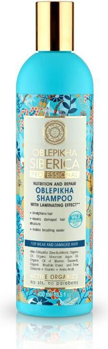 Produktbild Natura Siberica Oblepikha Shampoo (400 ml, Flüssiges Shampoo)