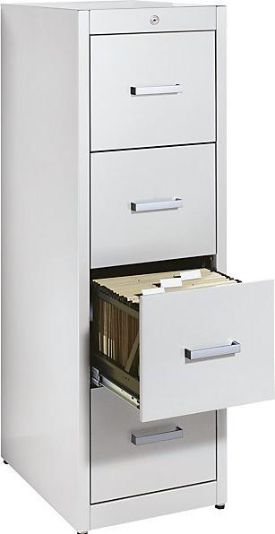 Productafbeelding Mauser Hangende archiefkast, booggrepen (43,5 x 60 x 135 cm)