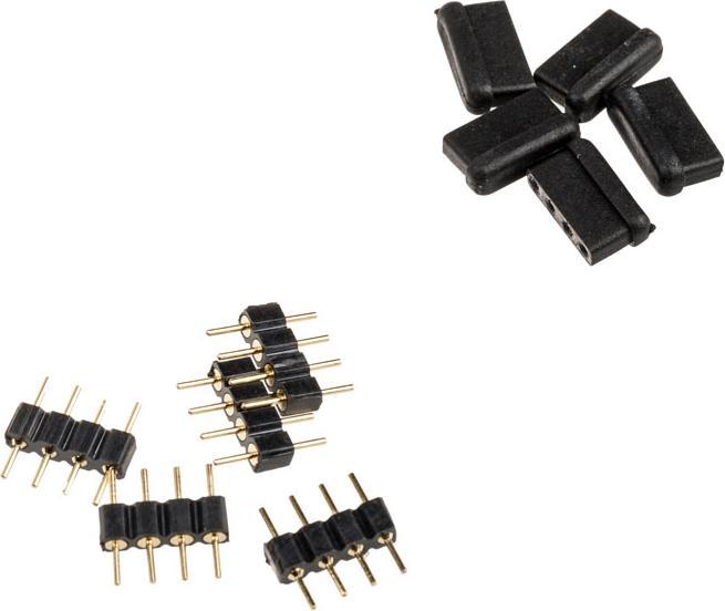 Actual product image Akasa 4-in-1 RGB splitter cable