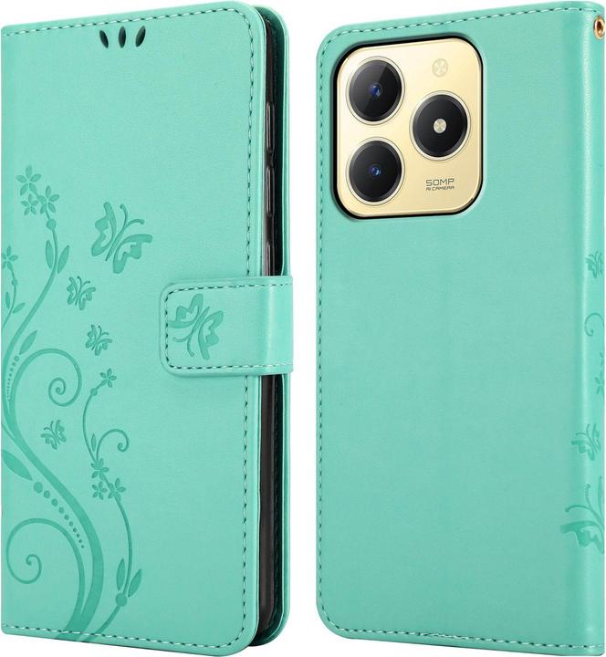 Image du produit Cadorabo Coque pour Realme C61 / C63 pour Fleur Book (CAT S61, Realme C63)