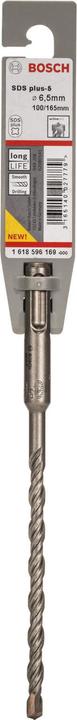 Actual product image Bosch Professional Zubehör Hammer drill SDS plus-5, 6.5 x 100 x 165 mm (6.5 mm)