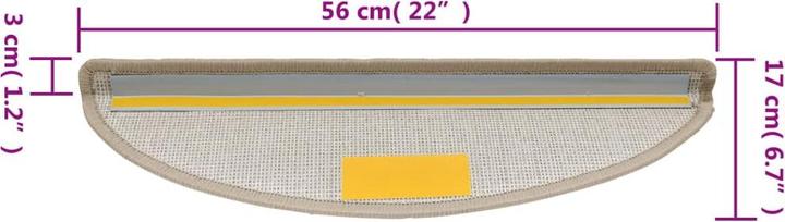 Immagine prodotto VidaXL Elek (56 x 17 x 3 cm)