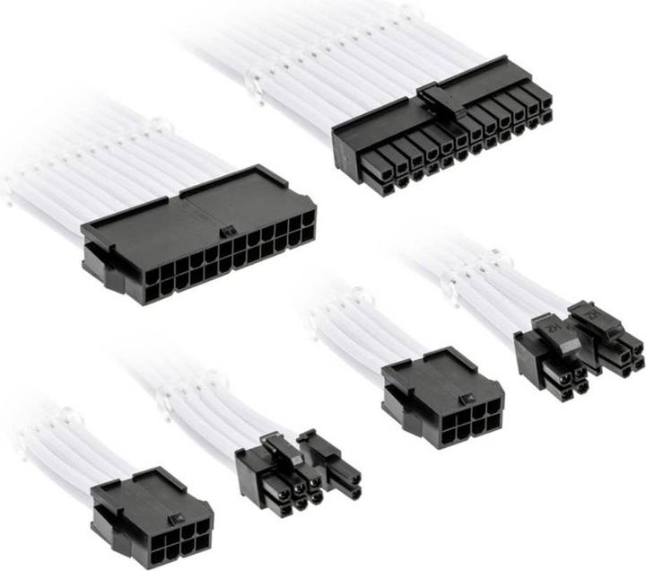Kolink Core Standard Braided Cable Extension Kit - Brilliant White