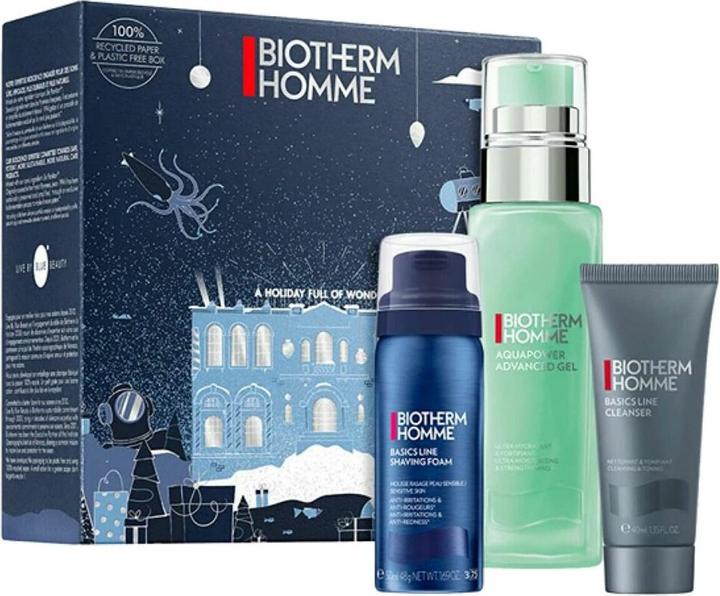 Produktbild Biotherm Aquapower Set Aquapower Pnm 75ml + Cleansing Gel T40ml + Rasage Ps 50ml (Gesichtspflege set)