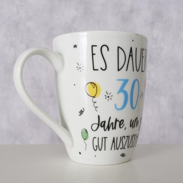 Produktbild Magni Becher Geburtstag 30 mit Spruch 330ml (330 ml, 1 x)