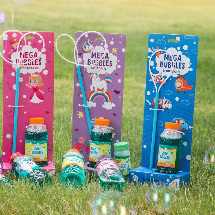 Actual product image Dodo Large soap bubbles means of transport