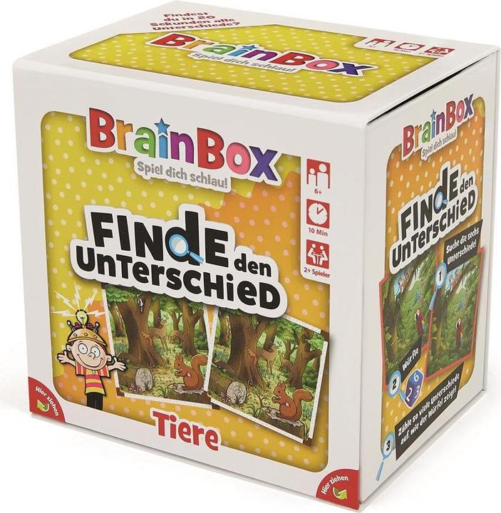 Produktbild Brainbox Finde den Unterschied - Tiere (Deutsch)
