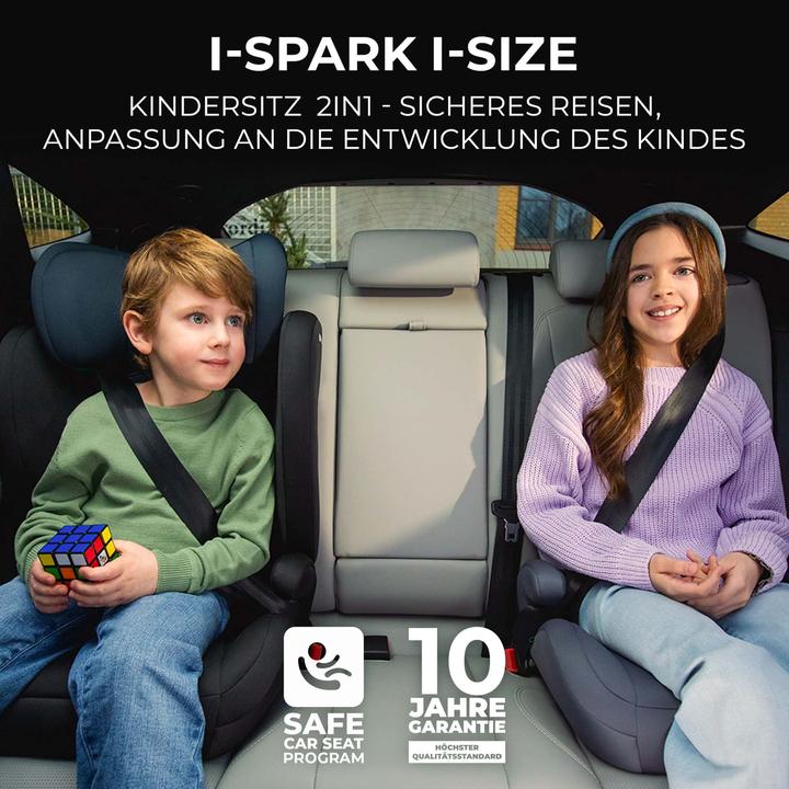 Actual product image KinderKraft I-Spark (Booster seat, ECE R129/i-Size Standard)