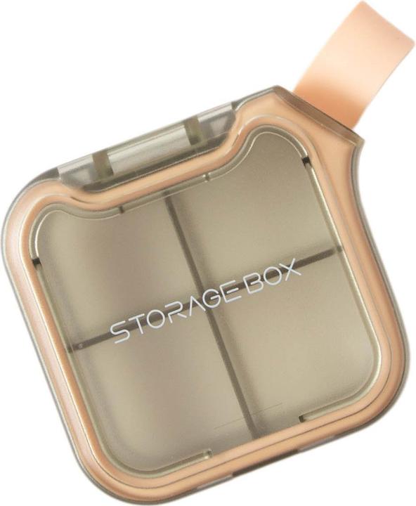 Image du produit Stride Medibox mit 4 Fächern, grün-rosa