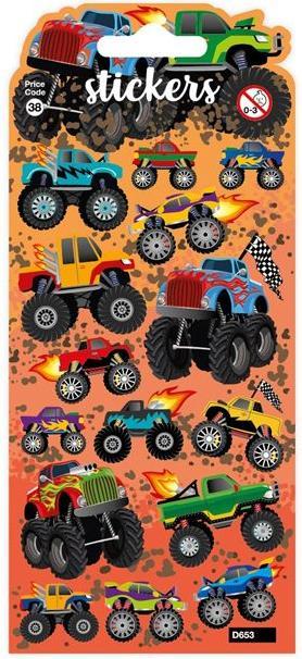 Immagine prodotto Card Group Adesivi monster truck