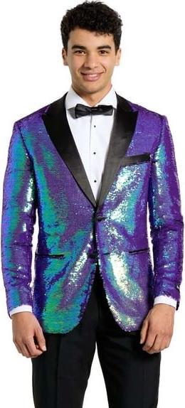 Produktbild OppoSuits Smoking - Sapphire Sequins (50)