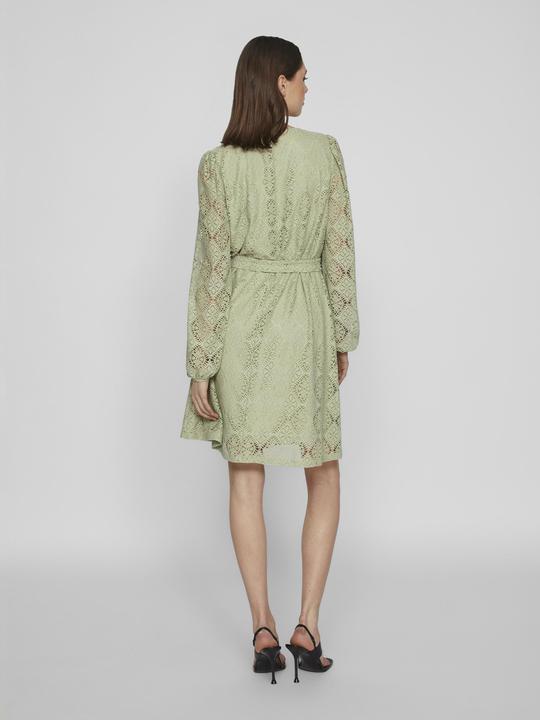 Actual product image Vila Tie waist dress with long sleeves (XS)