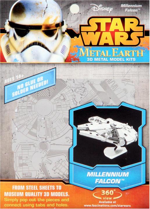 Produktbild Metal Earth Metall-Erde Star Wars Millennium Falcon