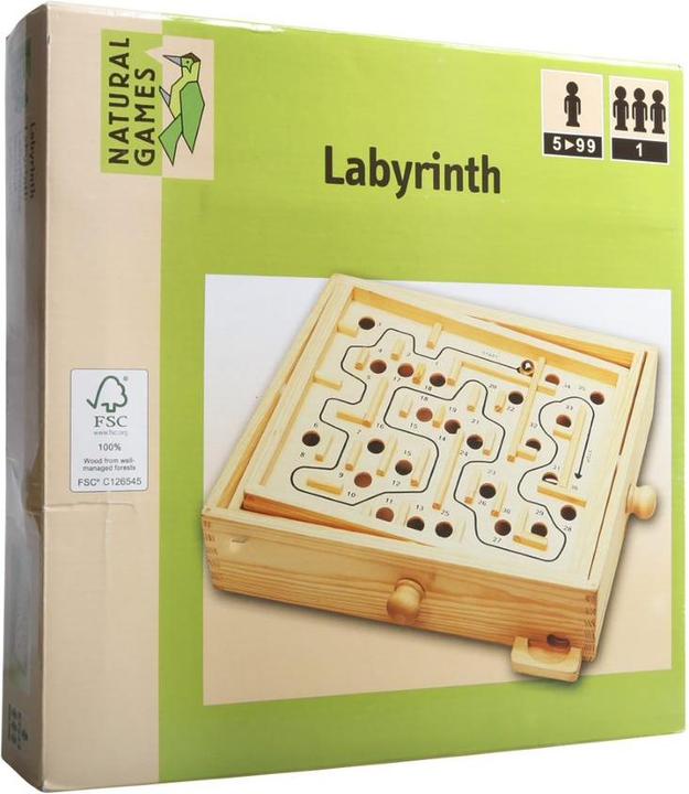 Immagine prodotto Natural games Labirinto di legno (Tedesco)