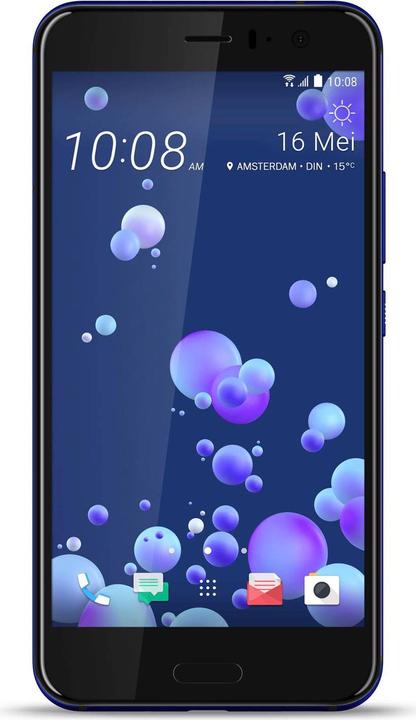 HTC U11 (64 GB, Sapphire Blue, 5.50", Hybrid Dual SIM, 12.20 Mpx, 4G)