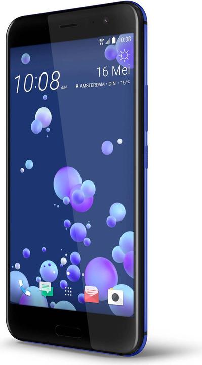 Produktbild HTC U11 (64 GB, Sapphire Blue, 5.50", Hybrid Dual SIM, 12.20 Mpx, 4G)