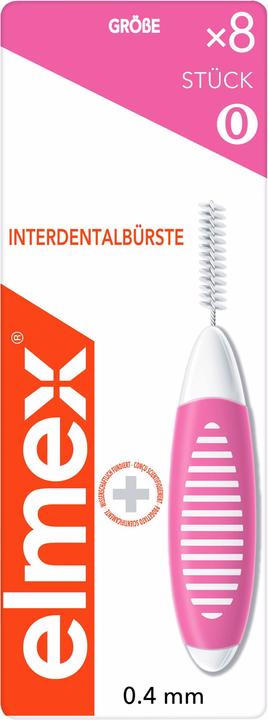 Actual product image Elmex Pink, size 0 (8 x, 0.40 mm)