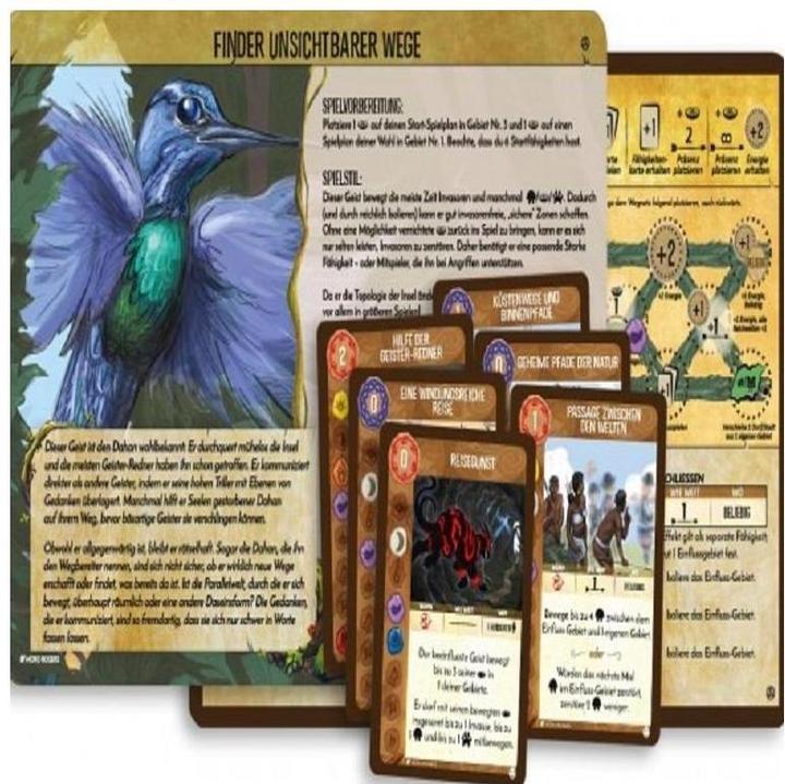 Produktbild Pegasus Spirit Island: Finder unsichtbarer Wege, Promo-Pack, für 1-4 Spieler, ab 12 Jahre, DE-Erweiterung (Deutsch)
