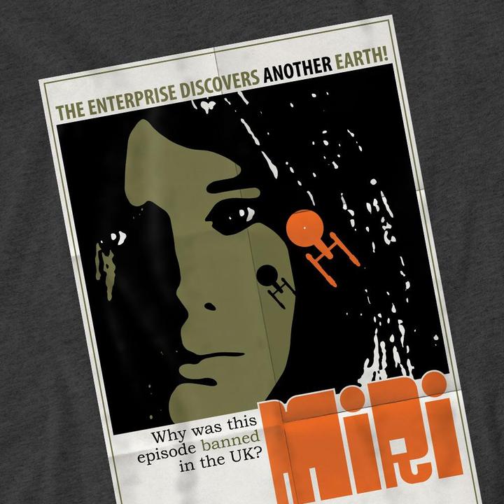 Actual product image Unisex Adult The Original Series Episode 8 T-Shirt (3XL)