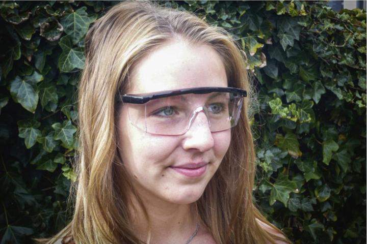 Produktbild BGS Schutzbrille mit verstellbarem Bügel transparent