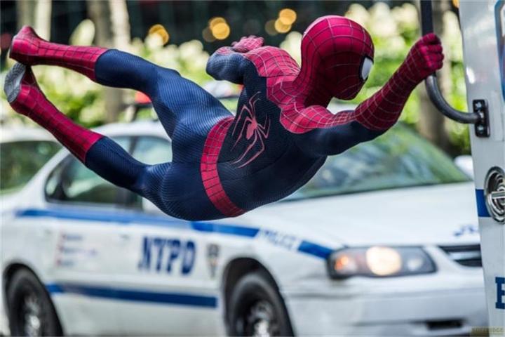 Actual product image Sony The Amazing Spider-Man Rise of Electro (Blu-ray, 2014, German)