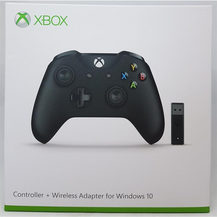 Image du produit Microsoft Contrôleur Xbox + adaptateur sans fil (PC, Xbox One X, Xbox Series X, Xbox One S, Xbox Series S)