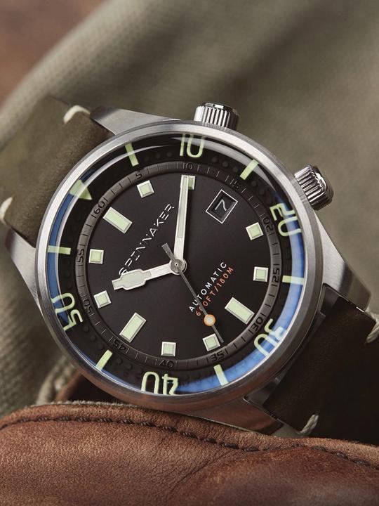 Actual product image Spinnaker SP-5062-02 Bradner Automatic 42mm 18ATM (Analogue wristwatch, 42 mm)