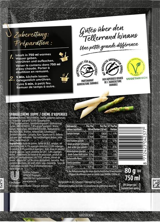 Produktbild Knorr Suprême Spargelcrèmesuppe