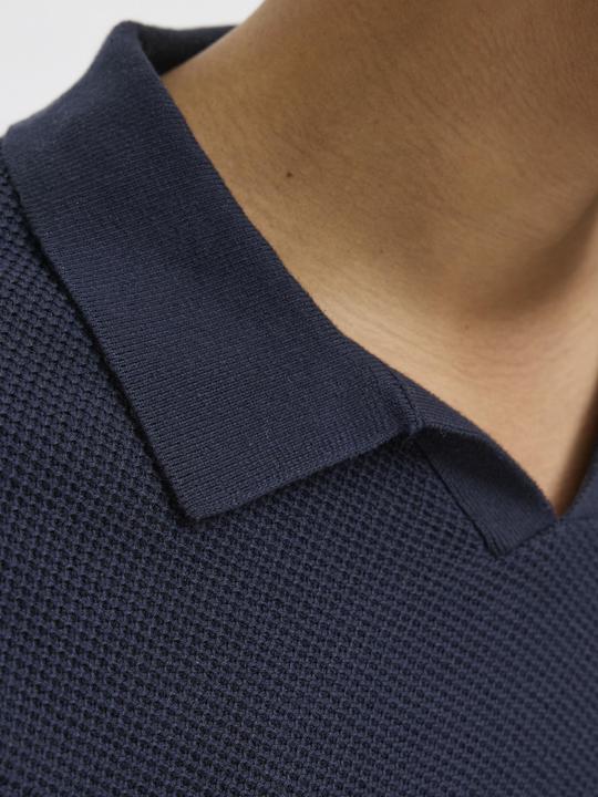 Produktbild Jack & Jones Jprcceaston Knit Split Neck Ss Sn (M)