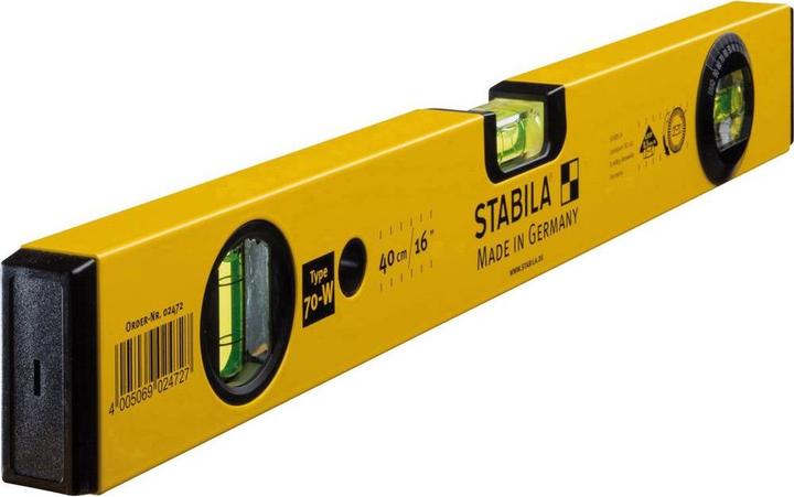Produktbild Stabila Wasserwaage Type 80 U (60 cm)