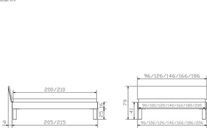 Image du produit Hasena Forti (90 x 200 cm)