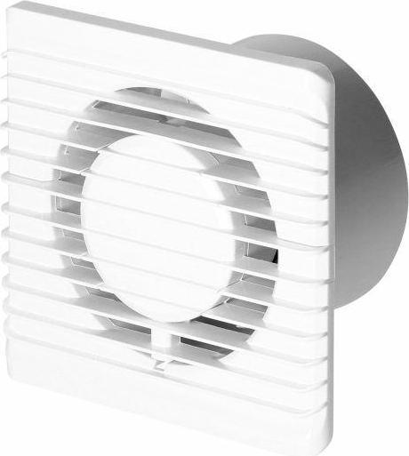 Actual product image Orno 100 mm surface-mounted bathroom fan with humidity sensor and timer
