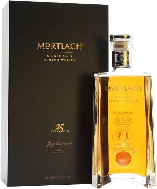 Produktbild Mortlach 25 Years (Single Malt, Scotch Whisky, 1 x 50 cl)