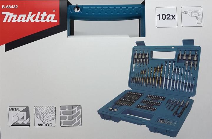 Actual product image Makita Bit Drill Set (1, 1.5, 2, 2.5, 3, 3.5, 4, 4.5, 5, 5.5, 6, 6.5, 7 mm)