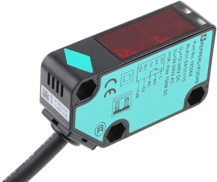 Actual product image Pepperl & Fuchs Retroreflective Sensor 9m, Dark-on, 2m (Sensor)